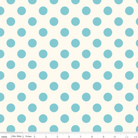 Medium Creme Dot ~ Jelly Roll 2.5 inch ~ 11pcs