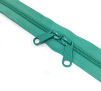 Double-Slide Handbag Zipper (Size #5)  110cm (43")