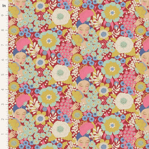 Wallflower ~ Wallflower BURGUNDY 100606-5