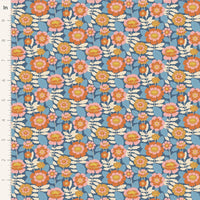 Wallflower ~ Beverly BLUE 100611