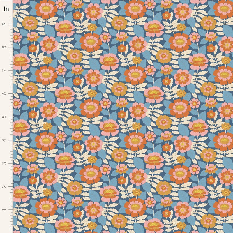 Wallflower ~ Beverly BLUE 100611