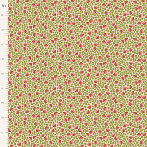 Wallflower ~ Bellflower GREEN 110128