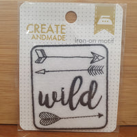 Iron-On Motif ~ WILD