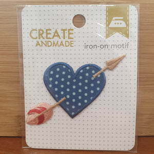 Iron-On Motif ~ HEART