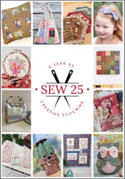 Sew 25 ~ A Year Of Creative Stitching Pattern Box
