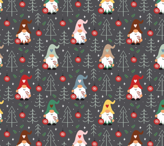 Gnoel ~ Gnomes DV5324 GREY