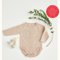 Snuggly Double Knitting Baby Bodysuit 0-2 Years 5389