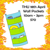 Wall Pockets ~ THU 18th April