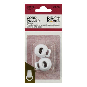 Cord Puller Round 2pcs  ~ Assorted Colours