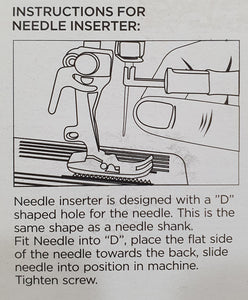 Machine Needle Threader/Inserter