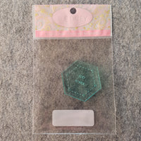 3/4" Hexagon ~ EPP Acrylic Template
