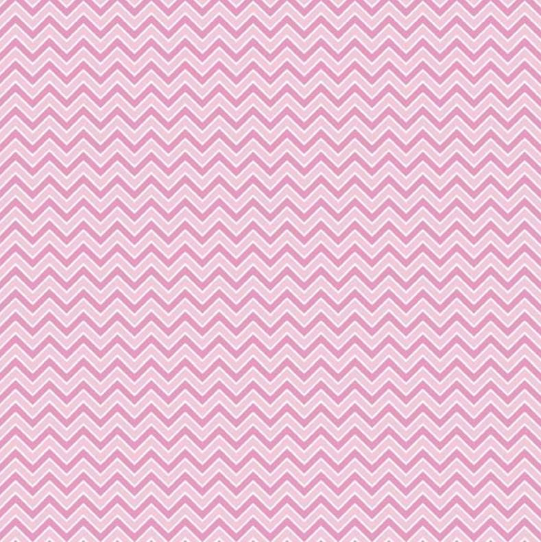 Flannel ~ Pink Chevron