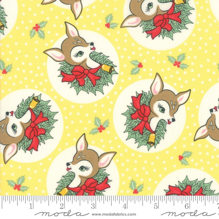 Deer Christmas ~ Yellow Deer Main