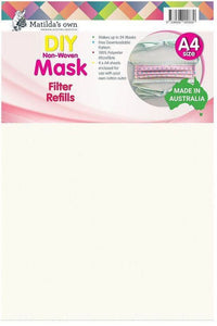 DIY Non-Woven Mask Filter Inserts