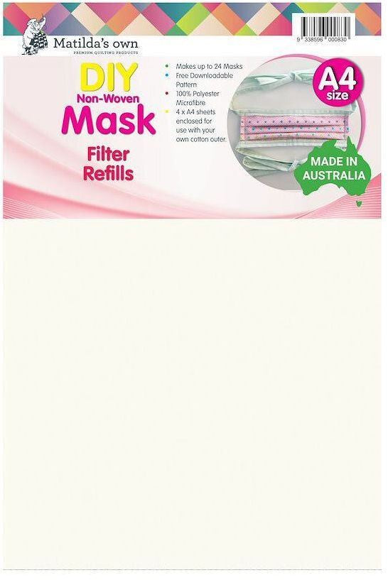 DIY Non-Woven Mask Filter Inserts
