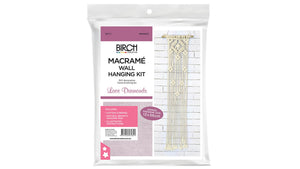Macrame Wall Hanging Kit ~ Lace Diamonds