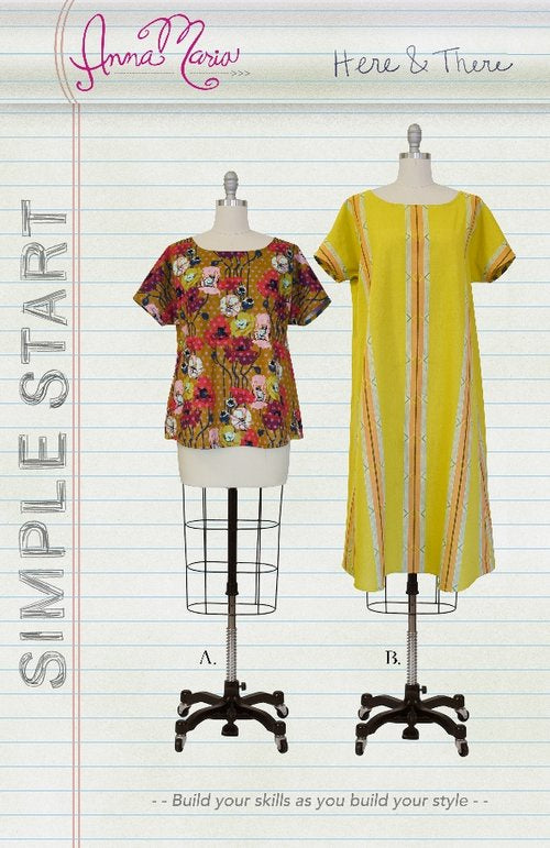 Simple Start ~ Here & There Tunic And Blouse