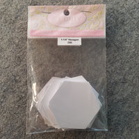 1  1/4" Hexagon ~ EPP Paper Template 100pc