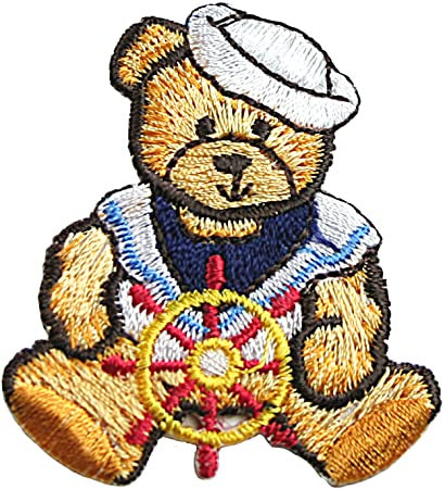 Iron-On Motif ~ Teddy Bear Sailor