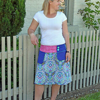 Ladies Swing Pocket Skirt