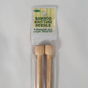 6.5mm ~ Bamboo Knitting Needles