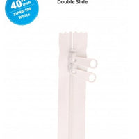 ByAnnie ~ Double Slide Handbag Zipper 40"