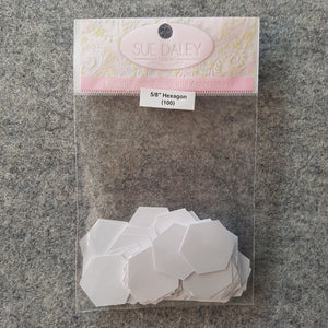 5/8" Hexagon ~ EPP Paper Template 100pc