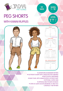 Peg Shorts ~ with Kawaii Ruffles