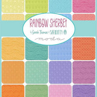 Rainbow Sherbet ~ Charm Squares 42pc