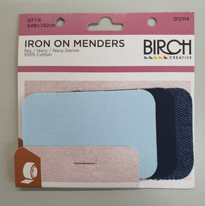 Iron on Menders ~ 4 Colours