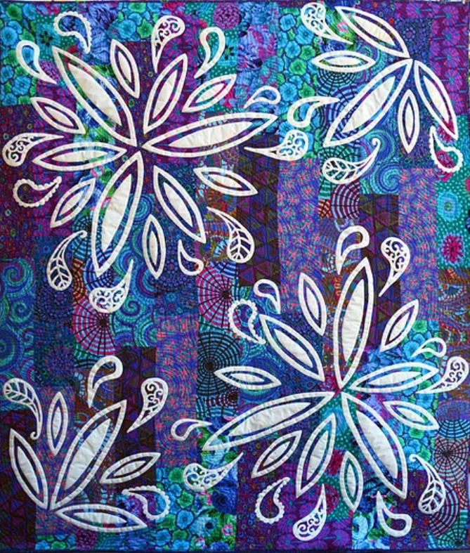 My Paisley Flower Quilt