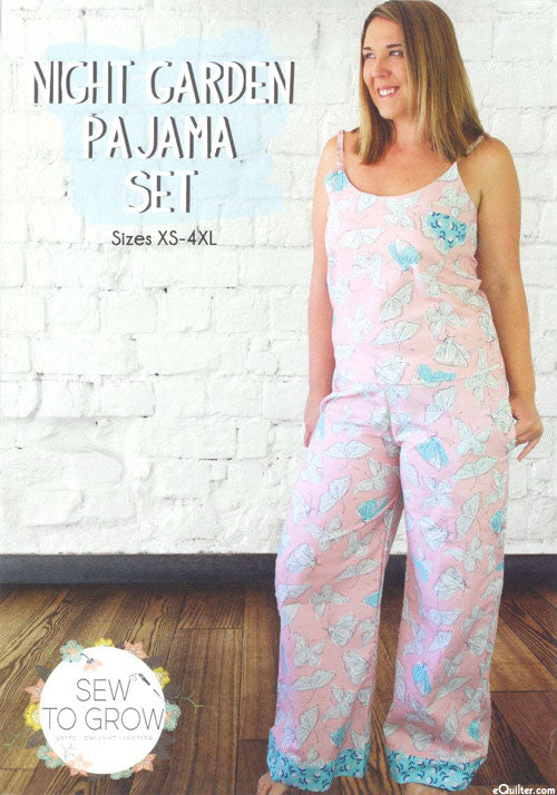 Night Garden Pajama Set