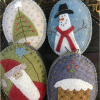 Snowman & Santa Decorations Kit